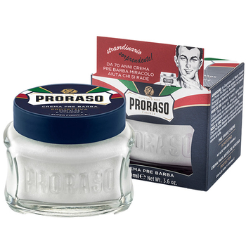 Krem przed goleniem Proraso linia niebieska z Aloesem i witaminą E 100 ml