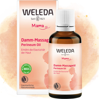 1x Olejek do zapobiegania pęknięciom podczas porodu Weleda 50 ml