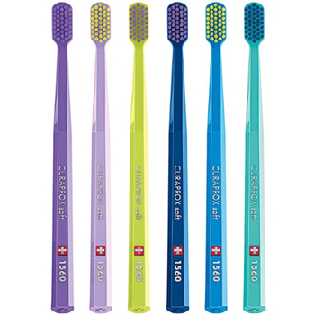 Manualna szczoteczka do zębów CURAPROX CS 1560 Soft Miękka Eco Pack