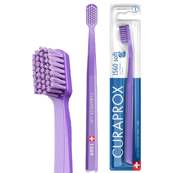 Manualna szczoteczka do zębów CURAPROX CS 1560 Soft Miękka Eco Pack