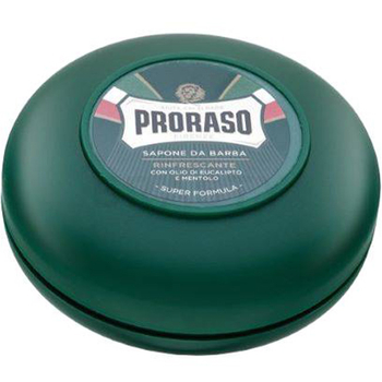 Mydło do golenia zielone PRORASO z Eukaliptusem i Mentolem 75 ml
