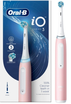 Magnetyczna szczoteczka do zębów BRAUN Oral-B iO series 3 Pink