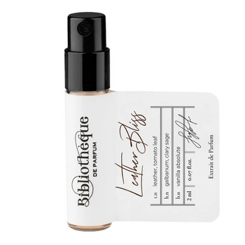 Woda perfumowa Bibliotheque de Parfum damskie 2ml EDP Leather Bliss