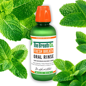 Płyn do płukania jamy ustnej przeciw halitozę THE BREATH CO Mild Mint 500ml