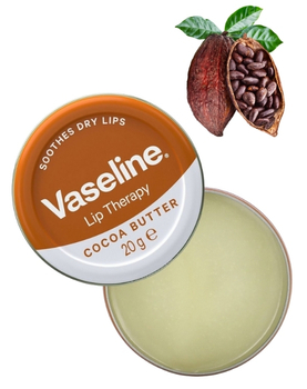 Pomadka do ust VASELINE wazelina kosmetyczna z masłem kakaowym 20 g