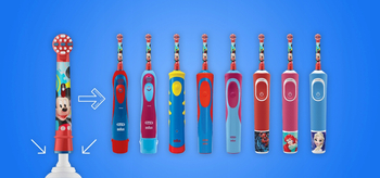 3x Końcówka do szczoteczki dla dzieci ORAL-B EB10S Frozen Soft Kraina Lodu