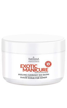 Peeling cukrowy Farmona EXOTIC MANICURE do dłoni scrub do rąk 300 g