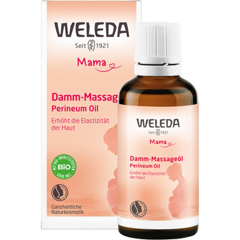 1x Olejek do zapobiegania pęknięciom podczas porodu Weleda 50 ml