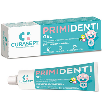 Żel na ząbkowanie dla niemowląt Curasept Primi Denti 20 ml