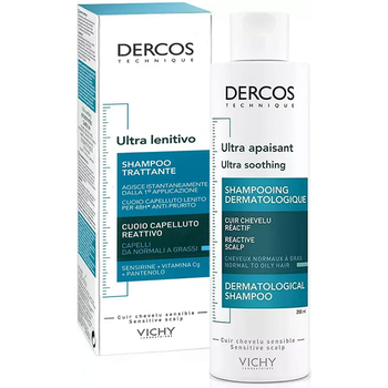 Szampon ultrakojący Vichy Dercos do włosów przetłuszczających się 200 ml