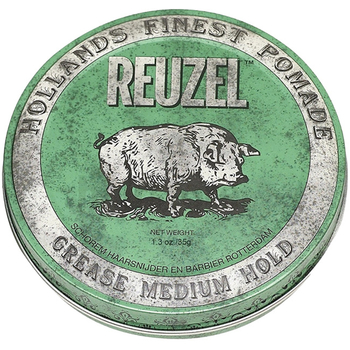Pomada woskowa do stylizacji włosów Reuzel Green Hog Grease Medium Hold 35g