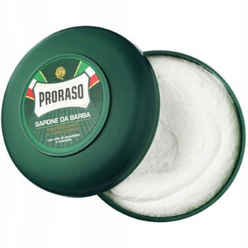 Mydło do golenia zielone PRORASO z Eukaliptusem i Mentolem 75 ml