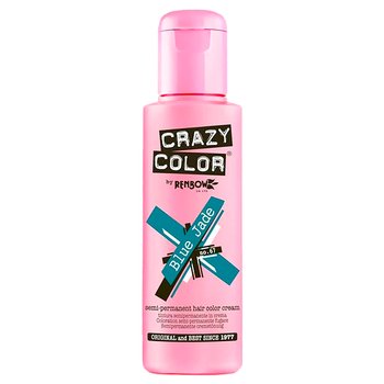 Toner krem do koloryzacji włosów półtrwały Crazy Color Blue Jade 67 100 ml