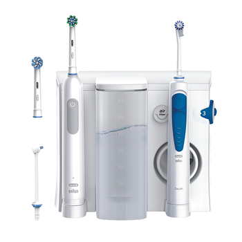 Irygator i szczoteczka elektryczna do zębów Oral-B Oral Health Center Pro Series 1 with Waterflosser