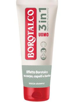 1x Żel pod przysznic męski BOROTALCO 3 w 1 Profumo Muschiato 200 ml
