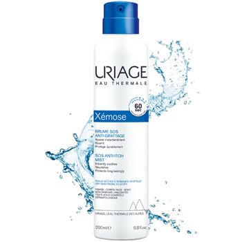 Mgiełka przeciw swędzeniu skóry kojąca Uriage Xemose 200 ml