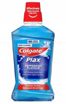 Płyn do płukania COLGATE Plax Peppermint Flavour bez alkoholu 500 ml