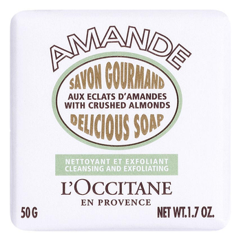 Mydło w kostce peelingujące L'Occitane z olejem migdałowym 50 g
