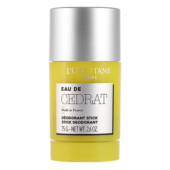 Dezodorant w sztyfcie dla mężczyzn L'Occitane Eau de Cedrat 75 g