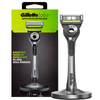 Maszynka do golenia Gillette Labs Silver + 1 wkład + stacja