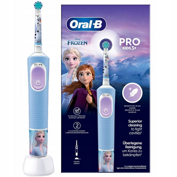 Szczoteczka elektryczna do zębów dla dzieci ORAL-B Pro Kids Frozen